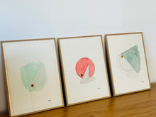 Cargar imagen en el visor de la galería, "Tres" Improvisación en acuarela