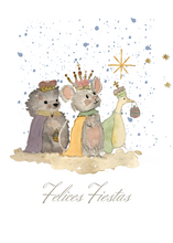 Cargar imagen en el visor de la galería, Tarjetas de Navidad- Reyes Magos