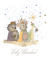 Cargar imagen en el visor de la galería, Tarjetas de Navidad- Reyes Magos