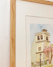 Cargar imagen en el visor de la galería, Acuarela personalizada - Iglesia de Navacerrada
