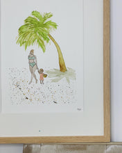 Cargar imagen en el visor de la galería, “Madre tropical” en acuarela
