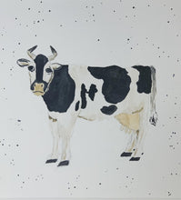 Cargar imagen en el visor de la galería, Vaca en acuarela
