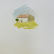 Cargar imagen en el visor de la galería, “Pueblo” - Acuarela original
