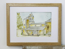 Cargar imagen en el visor de la galería, Acuarela personalizada - Iglesia de una boda especial
